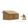 LOG STORE SMALL FEED BARN scenario IN MDF scala 28 mm EDIFICIO età 14+