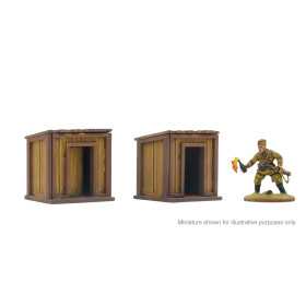LATRINE X2 scenario IN MDF scala 28 mm EDIFICIO età 14+