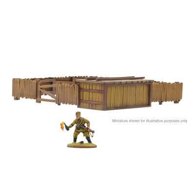 PIG PEN ANIMAL STY porcilaia IN MDF scala 28 mm ELEMENTO SCENICO età 14+