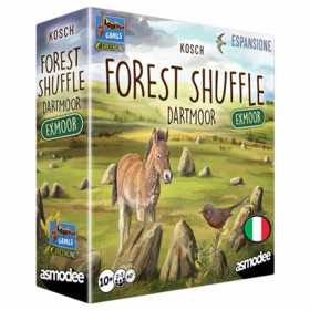 DARTMOOR EXMOOR espansione per FOREST SHUFFLE gioco da tavolo PER FAMIGLIE asmodee IN ITALIANO età 10+