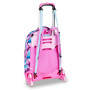 TROLLEY seven SJ GANG scuola MAGICAL FANTASY girl JACK 8WD NEW zaino 3 in 1 CON 8 RUOTE