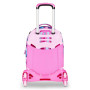 TROLLEY seven SJ GANG scuola MAGICAL FANTASY girl JACK 8WD NEW zaino 3 in 1 CON 8 RUOTE
