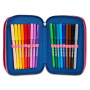 ASTUCCIO 3 ZIP tre cerniere LILO & STITCH seven YOU ARE MAGICAL triplo scomparto SCUOLA completo