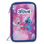 ASTUCCIO 3 ZIP tre cerniere LILO & STITCH seven YOU ARE MAGICAL triplo scomparto SCUOLA completo