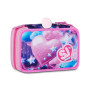 ASTUCCIO 3 ZIP tre cerniere FLUFFY PINK girl SJ GANG seven SCUOLA triplo scomparto COMPLETO