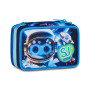 ASTUCCIO 3 ZIP tre cerniere SPACE LED boy SJ GANG seven SCUOLA triplo scomparto COMPLETO