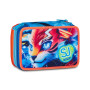 ASTUCCIO 3 ZIP tre cerniere SPEED ANIMAL boy SJ GANG seven SCUOLA triplo scomparto COMPLETO