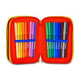 ASTUCCIO 3 ZIP tre cerniere TOY STORY 5 seven TO INFINITY AND BEYOND triplo scomparto SCUOLA completo