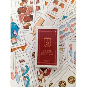 CARTE REGGIANE mazzo di carte da briscola piacentine