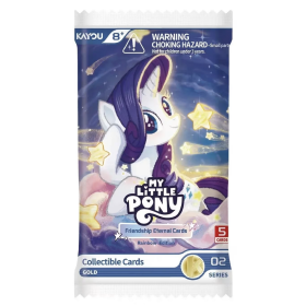 MY LITTLE PONY friendship eternal card BOOSTER BOX box da 5 carte IN INGLESE età 8+