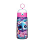 BORRACCIA TERMICA seven GATTO AZZURRO 300 in acciaio inox SJ GANG con tappo a pulsante E CANNUCCIA animali GIRL