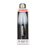 BORRACCIA in acciaio inox SHINE 8A5 seven VOL 500ML caldo e freddo NERO E BIANCO a tenuta stagna INVICTA