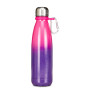 BORRACCIA in acciaio inox SHINE 3F9 seven VOL 500ML caldo e freddo VIOLA E FUXIA a tenuta stagna INVICTA