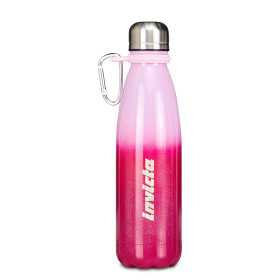 BORRACCIA in acciaio inox SHINE 3F8 seven VOL 500ML caldo e freddo ROSA E FUXIA a tenuta stagna INVICTA