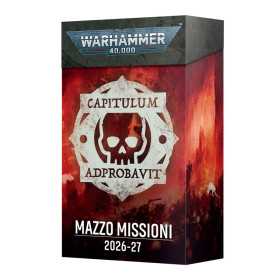 MAZZO MISSIONI 2026 2027 warhammer 40k CAPITULUM ADPROBAVIT games workshop IN ITALIANO età 12+