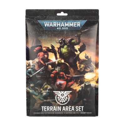 TERRAIN AREA SET aree di terreno ELEMENTI SCENICI games workshop WARHAMMER 40K età 12+