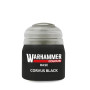 CORVUS BLACK colore BASE Warhammer 12ML acrilico NERO opaco
