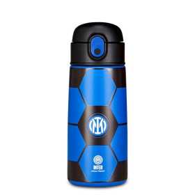 BORRACCIA TERMICA seven INTER 2026 in acciaio inox KID con tappo a pulsante E CANNUCCIA