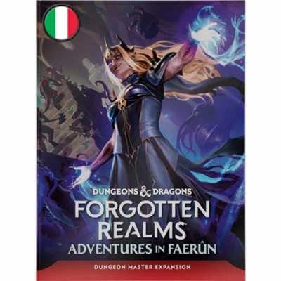 AVVENTURE NEL FAERUN dungeons & dragons FORGOTTEN REALMS espansione per il dungeon master IN ITALIANO gioco di ruolo
