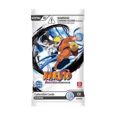 NARUTO smriti collectible cards BOOSTER PACK platinum CARTE SERIES 01 kayou