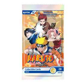 NARUTO smriti collectible cards BOOSTER PACK gold CARTE SERIES 01 kayou
