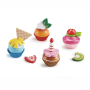 SCOOP & SERVICE ICE CREAM SET servizio per il gelato HAPE gioco di imitazione 19 PEZZI età 2+