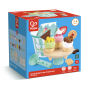 SCOOP & SERVICE ICE CREAM SET servizio per il gelato HAPE gioco di imitazione 19 PEZZI età 2+