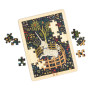 THE UNICORN RESTS IN A GARDEN met cloisters PUZZLE da 49 pezzi IN LEGNO themet HAPE età 4+