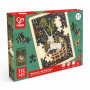 THE UNICORN RESTS IN A GARDEN met cloisters PUZZLE da 49 pezzi IN LEGNO themet HAPE età 4+
