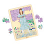 MADA PRIMAVESI di gustav klimt PUZZLE da 49 pezzi IN LEGNO themet HAPE età 4+