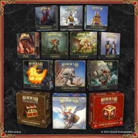HEROES OF MIGHT AND MAGIC III THE BOARDGAME ALL IN in German Kickstarter