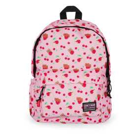 ZAINO my backpack TEDDY BEAR CHERRY PINK scuola e tempo libero LEGAMI vol 24 litri