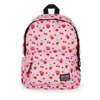 ZAINO my backpack TEDDY BEAR CHERRY PINK scuola e tempo libero LEGAMI vol 24 litri