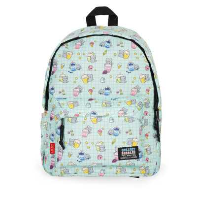 ZAINO my backpack KITTY BUBBLE TEA scuola e tempo libero LEGAMI vol 24 litri
