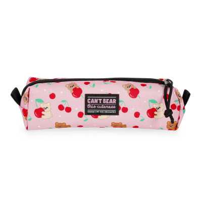ASTUCCIO scuola MY PENCIL CASE legami TEDDY BEAR CHERRY PINK portapenne MORBIDO
