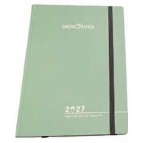 AGENDA DEL PROFESSORE 2026 2027 verde MENTA settimanale SMEMO smemoranda PER DOCENTI