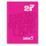 DIARIO per l'anno scolastico 2026 2027 datato BIANCO E ROSA scuola SMEMO smemoranda DREAM & LOVE