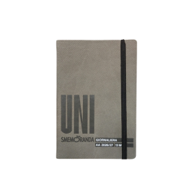 AGENDA 2026 2027 universitaria UNI SMEMO smemoranda GRIGIO giornaliera 13 MESI scuola DIARIO