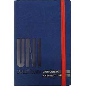 AGENDA 2026 2027 universitaria UNI SMEMO smemoranda BLU giornaliera 13 MESI scuola DIARIO