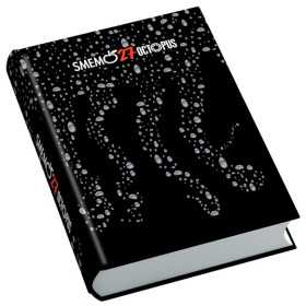 DIARIO smemoranda OCTOPUS da 16 mesi AGENDA giornaliera SMEMO 2026 2027 scuola NERO BOLLE
