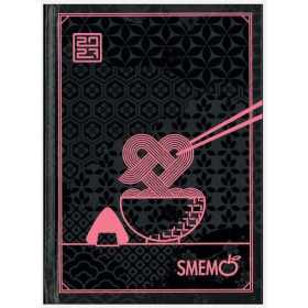 DIARIO smemoranda SPECIAL da 16 mesi AGENDA giornaliera SMEMO 2026 2027 scuola JAPAN FOOD