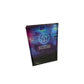 DIARIO standard STD da 12 mesi SCUOLA giornaliero 2026 2027 datato NEON seven GIRL