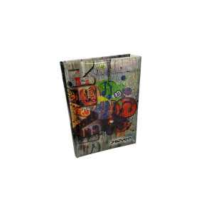 DIARIO standard STD da 12 mesi SCUOLA giornaliero 2026 2027 datato GRAFFITI NOTIFICHE seven BOY