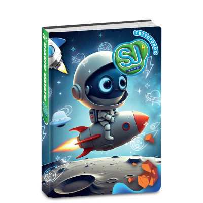 DIARIO datato WONDROUS BOY da 10 mesi SJ GANG agenda SCUOLA seven 2026 2027 RAZZO ROBOT
