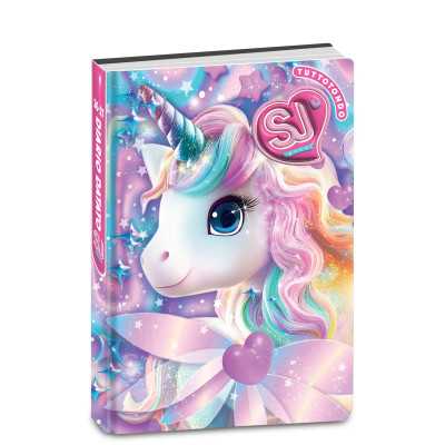 DIARIO datato ANIMALI GIRL da 10 mesi SJ GANG agenda SCUOLA seven 2026 2027 UNICORNO ARCOBALENO