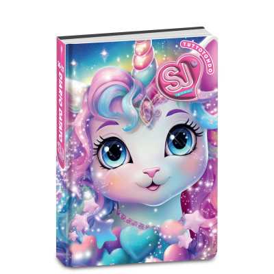 DIARIO datato ANIMALI GIRL da 10 mesi SJ GANG agenda SCUOLA seven 2026 2027 UNICORNO GIOIELLI