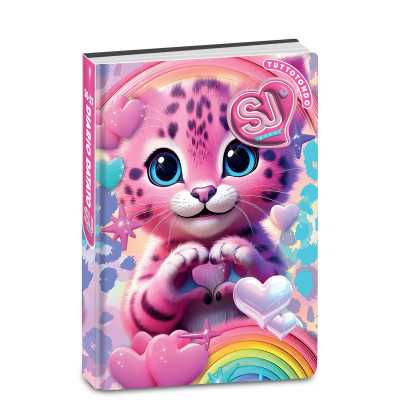 DIARIO datato ANIMALI GIRL da 10 mesi SJ GANG agenda SCUOLA seven 2026 2027 TIGROTTO