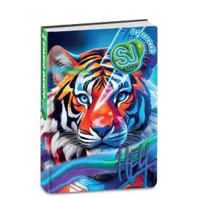 DIARIO datato ANIMALI BOY da 10 mesi SJ GANG agenda SCUOLA seven 2026 2027 TIGRE