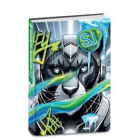 DIARIO datato ANIMALI BOY da 10 mesi SJ GANG agenda SCUOLA seven 2026 2027 PANTERA