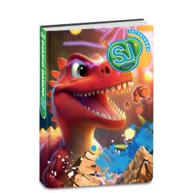 DIARIO datato ANIMALI BOY da 10 mesi SJ GANG agenda SCUOLA seven 2026 2027 DRAGO ROSSO